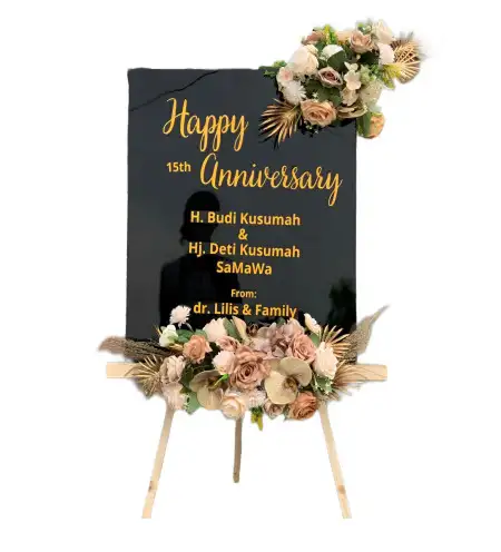 Papan Bunga Akrilik Cibalung